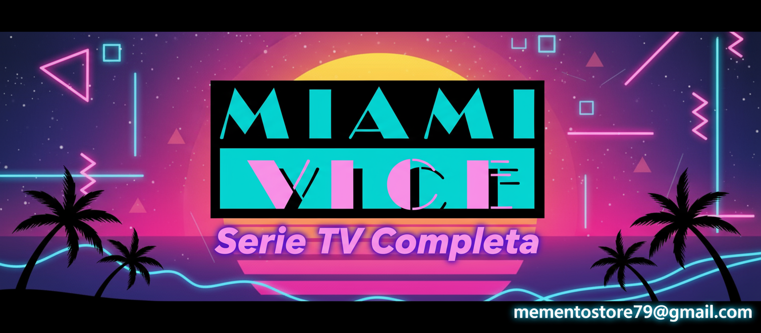 Banner promozionale Miami Vice