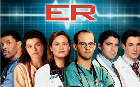 Er medici in prima linea, Serie Tv completa